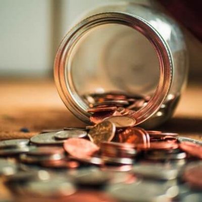Funding stored in money jar