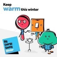 Keep warm this with Big Energy Saving Winter