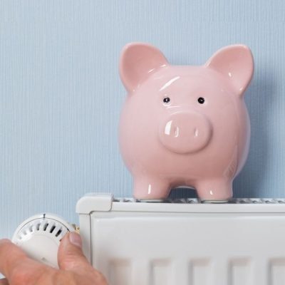 piggy bank save money warm home