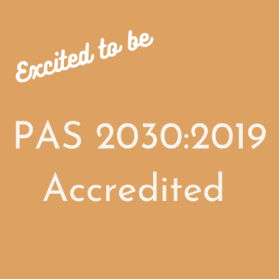 PAS 2030: 2019 Accredited