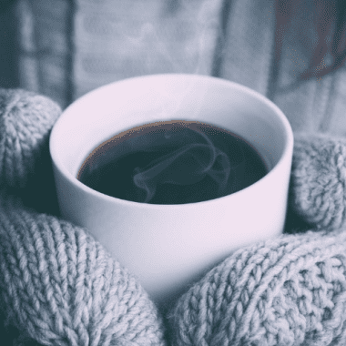 stay warm this winter with a mug of coffee