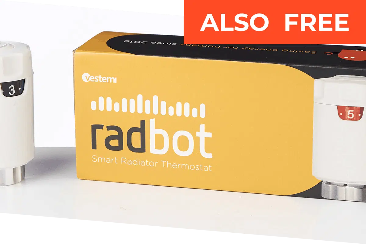 free radbot smart radiator thermostat layers